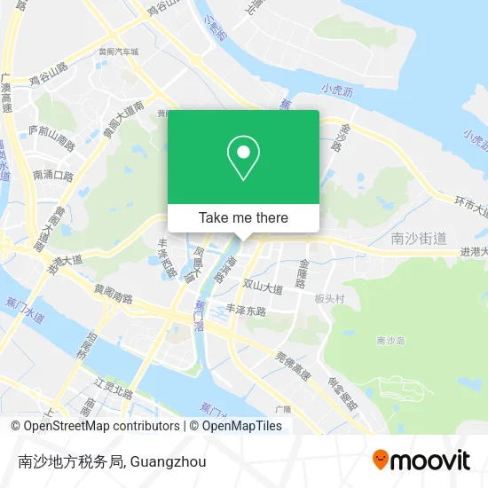 南沙地方税务局 map