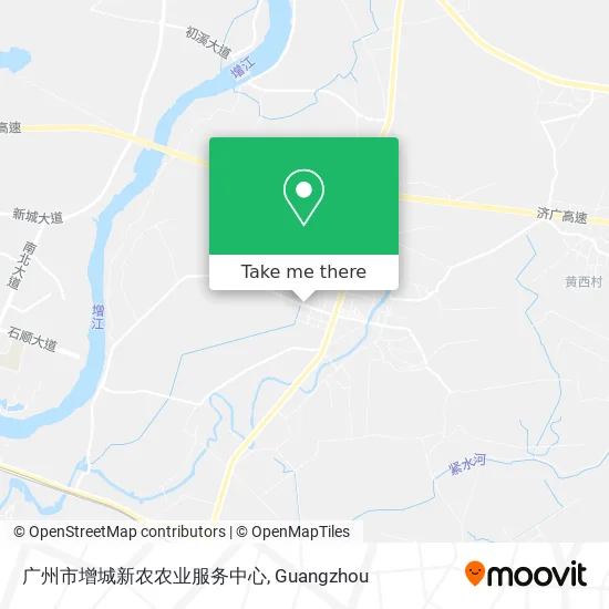 广州市增城新农农业服务中心 map