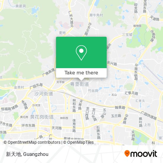 新天地 map
