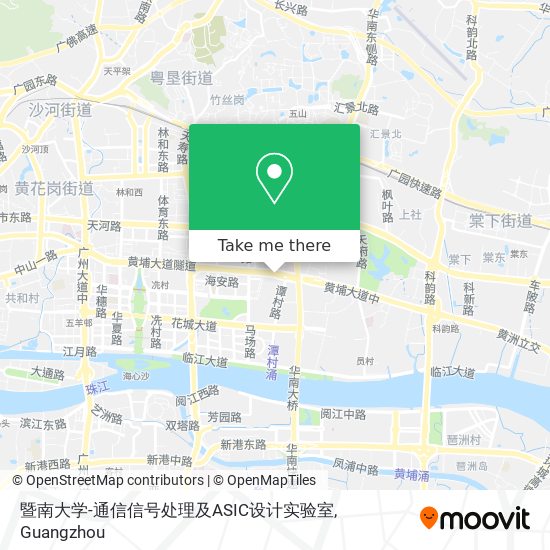 暨南大学-通信信号处理及ASIC设计实验室 map