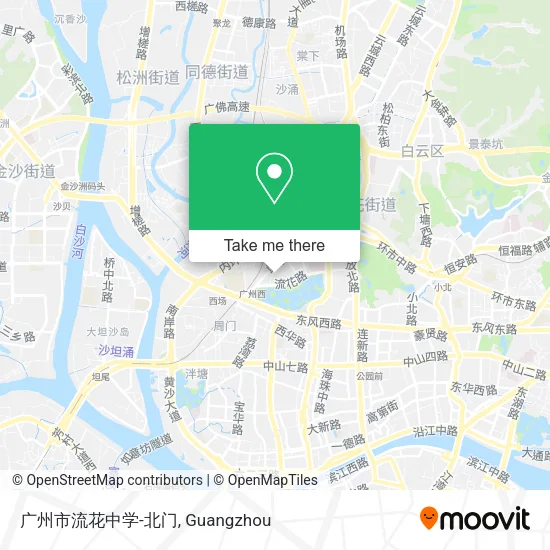 广州市流花中学-北门 map