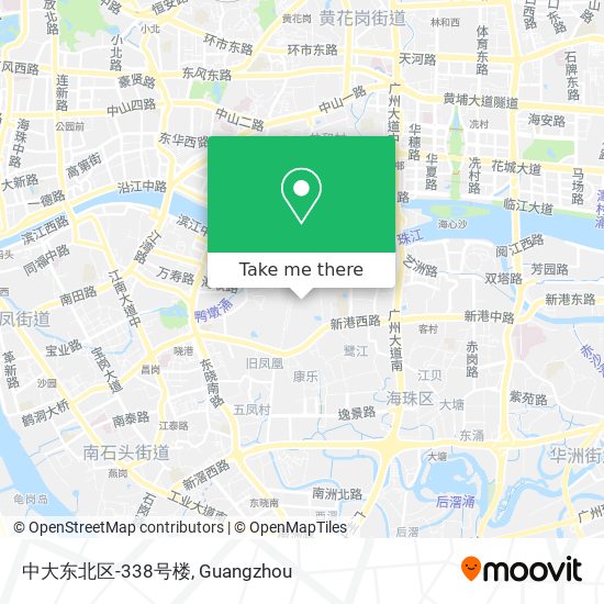 中大东北区-338号楼 map