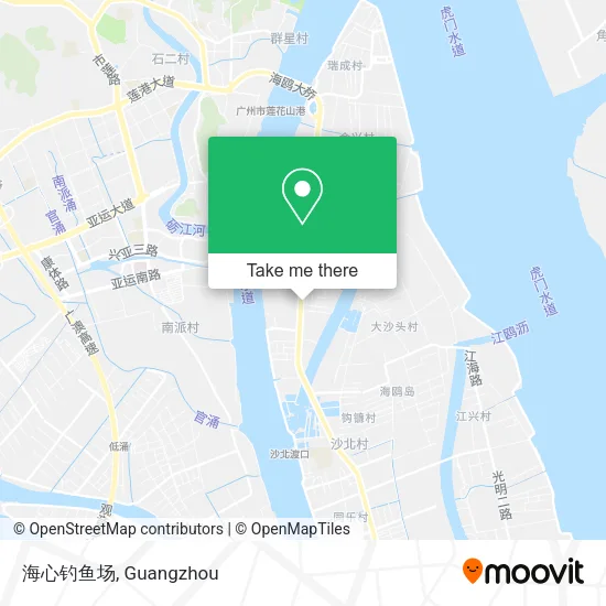 海心钓鱼场 map