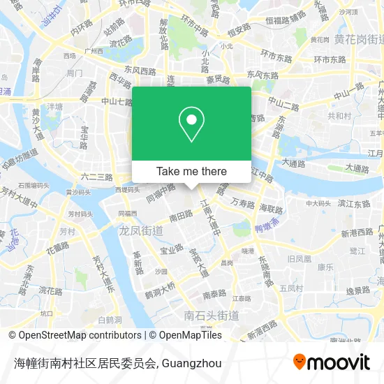 海幢街南村社区居民委员会 map