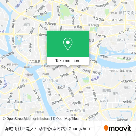 海幢街社区老人活动中心(南村路) map