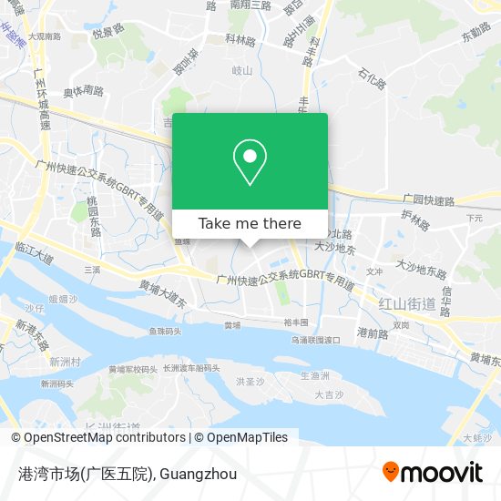 港湾市场(广医五院) map
