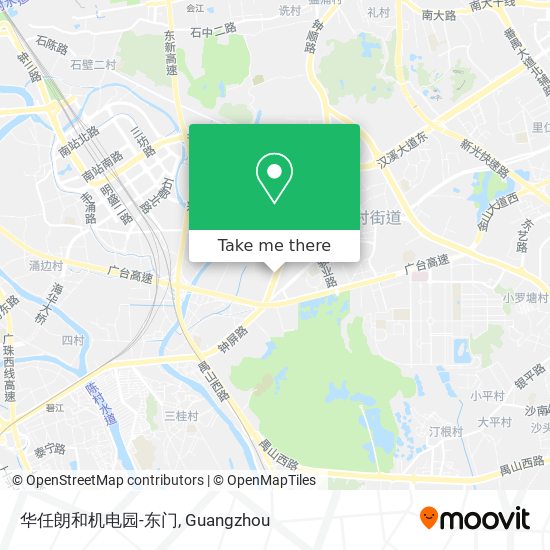 华任朗和机电园-东门 map