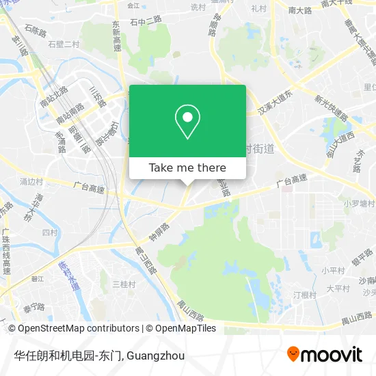 华任朗和机电园-东门 map