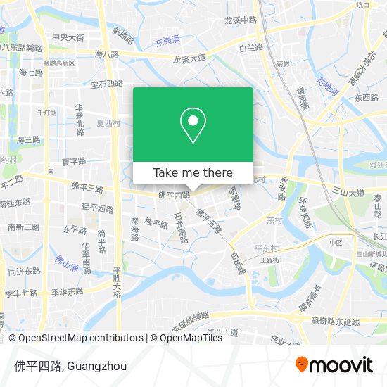 佛平四路 map