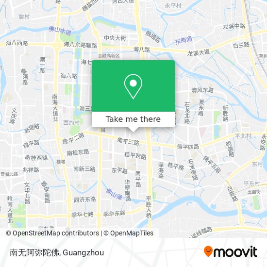南无阿弥陀佛 map