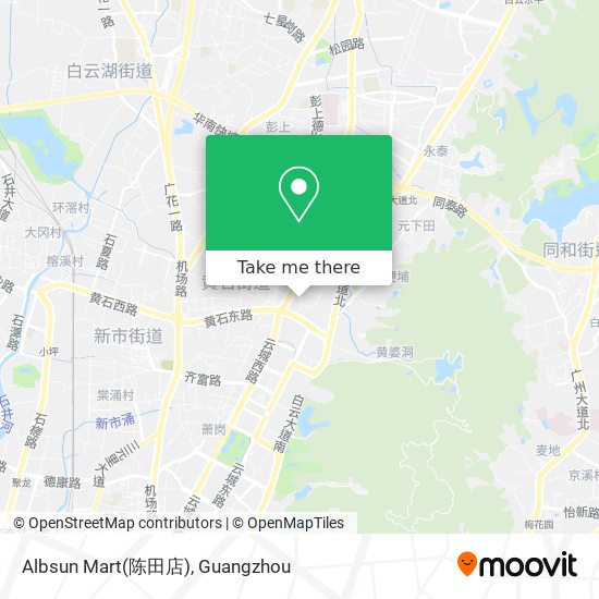 Albsun Mart(陈田店) map