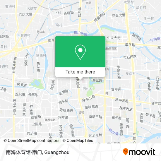 南海体育馆-南门 map