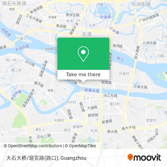 大石大桥/迎宾路(路口) map
