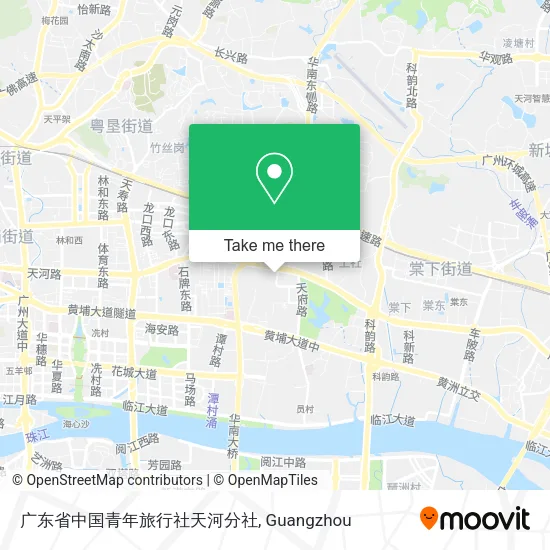 广东省中国青年旅行社天河分社 map