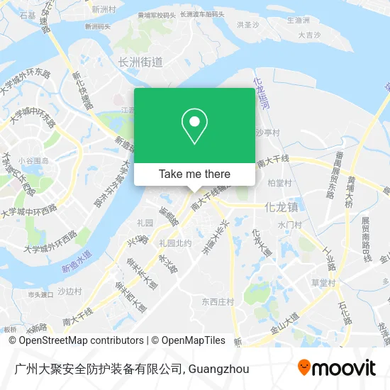 广州大聚安全防护装备有限公司 map