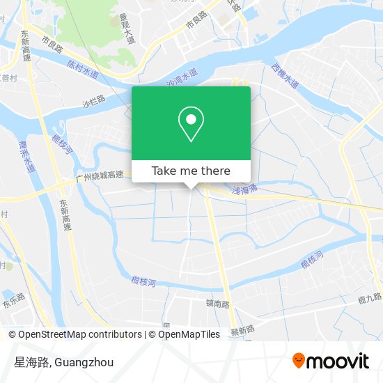 星海路 map