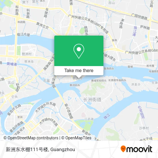 新洲东水棚111号楼 map