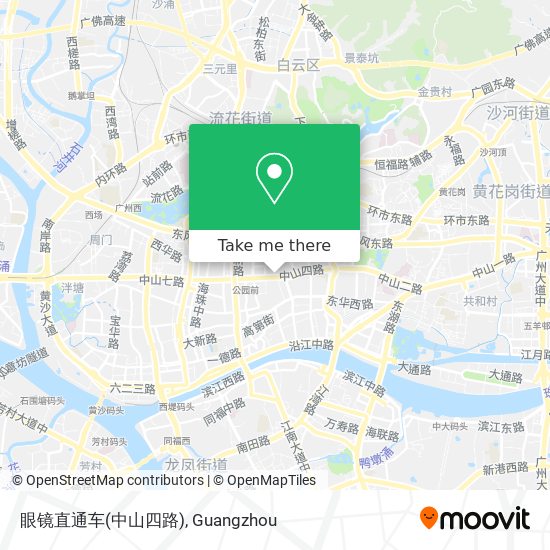 眼镜直通车(中山四路) map
