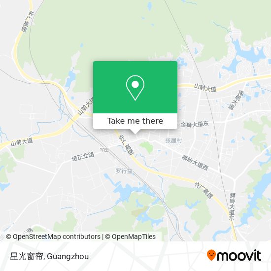 星光窗帘 map