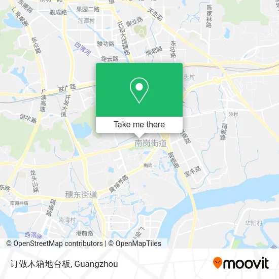 订做木箱地台板 map