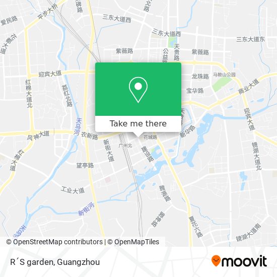 RˊS  garden map