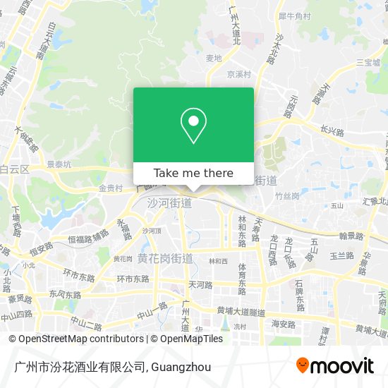 广州市汾花酒业有限公司 map