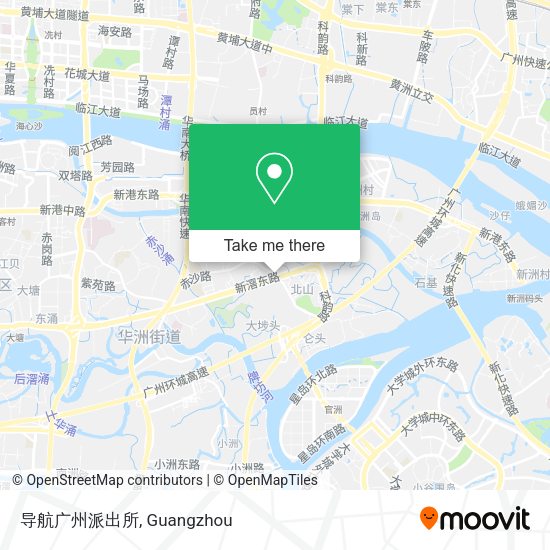 导航广州派出所 map