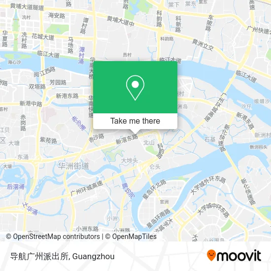 导航广州派出所 map
