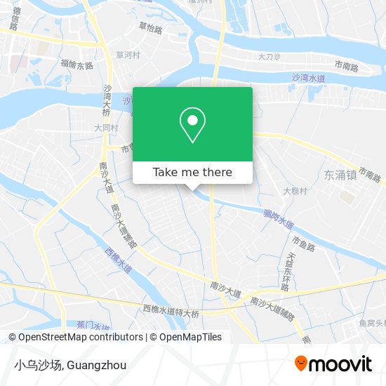 小乌沙场 map