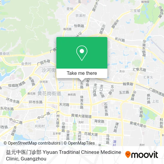 益元中医门诊部 Yiyuan Traditinal Chinese Medicine Clinic map