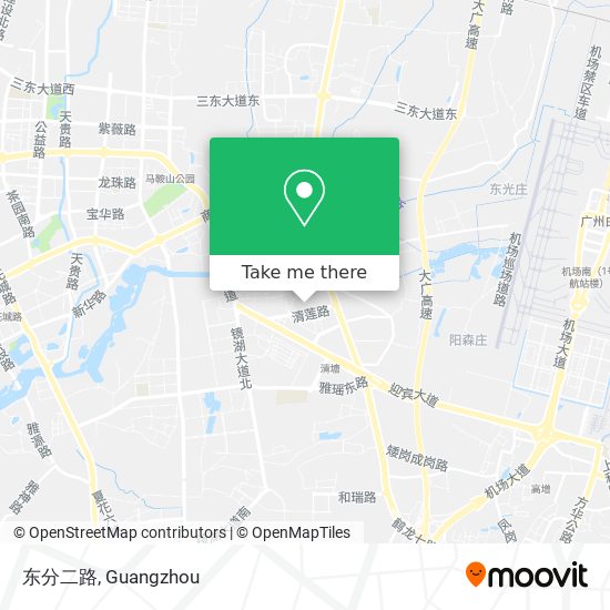 东分二路 map