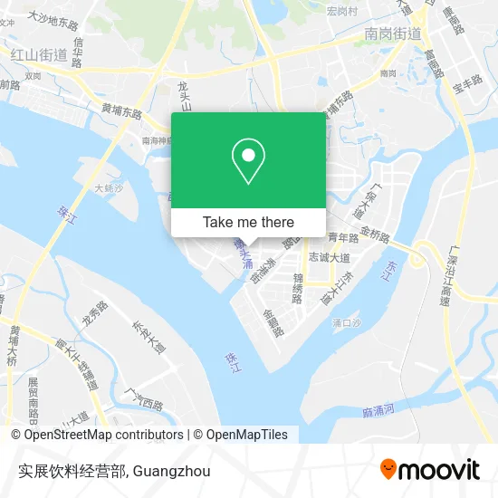 实展饮料经营部 map