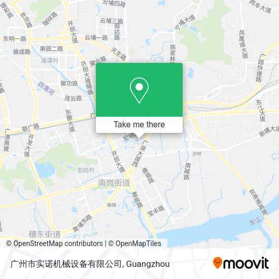 广州市实诺机械设备有限公司 map