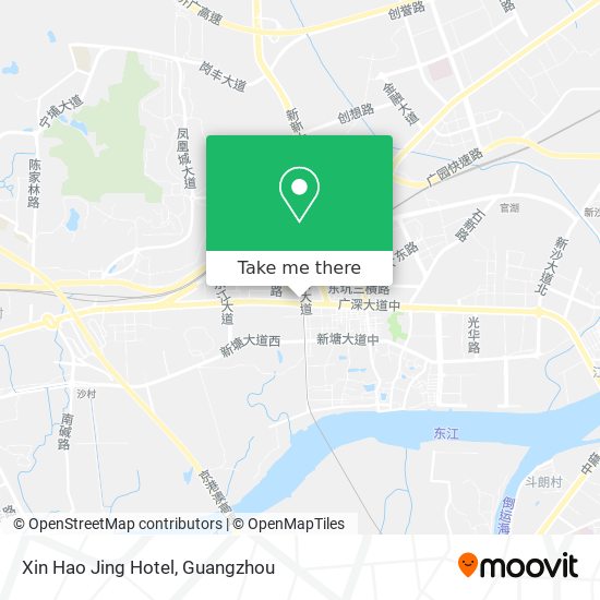 Xin Hao Jing Hotel map