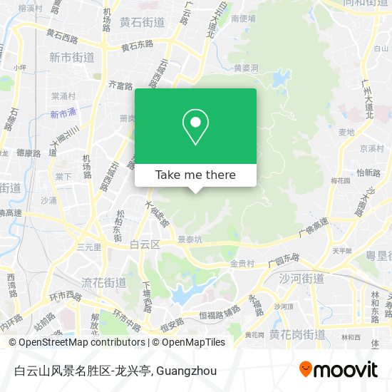 白云山风景名胜区-龙兴亭 map