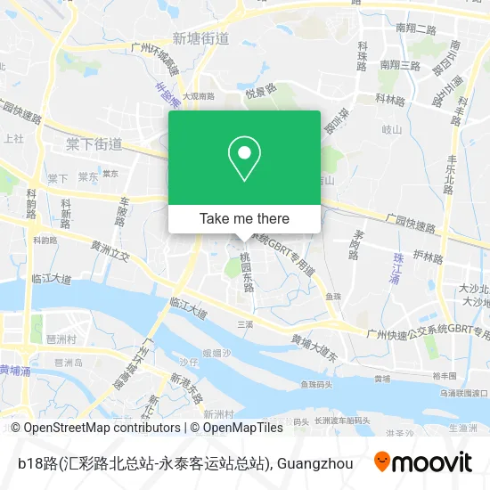 b18路(汇彩路北总站-永泰客运站总站) map