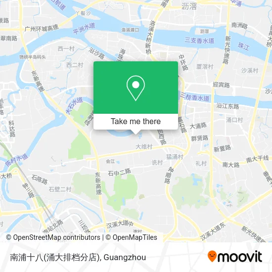 南浦十八(涌大排档分店) map