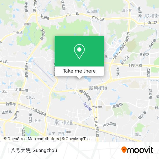 十八号大院 map