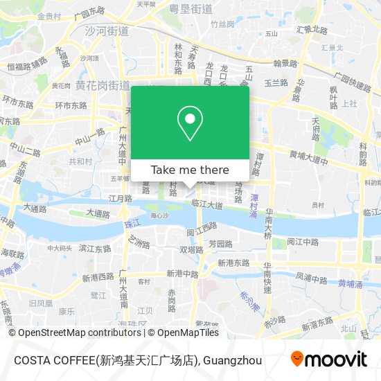 COSTA COFFEE(新鸿基天汇广场店) map