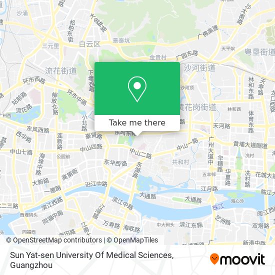 Sun Yat-sen University Of Medical Sciences map