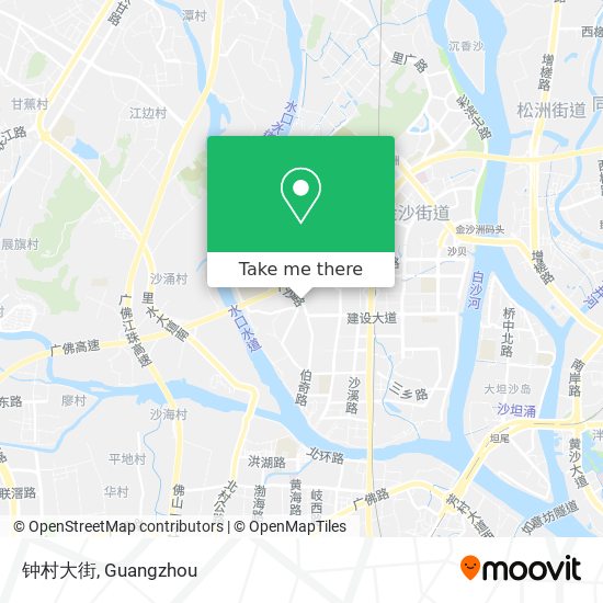 钟村大街 map