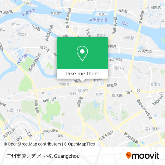 广州市梦之艺术学校 map