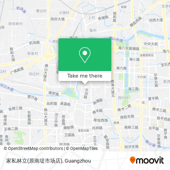 家私林立(原南堤市场店) map