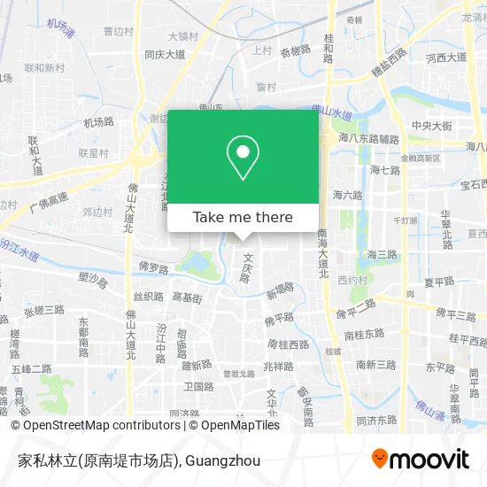 家私林立(原南堤市场店) map