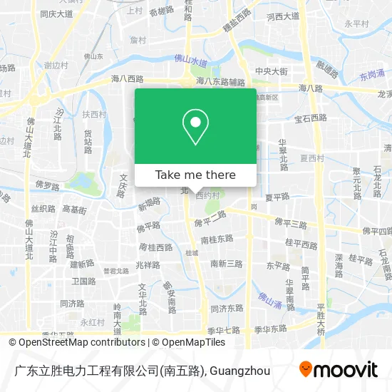 广东立胜电力工程有限公司(南五路) map