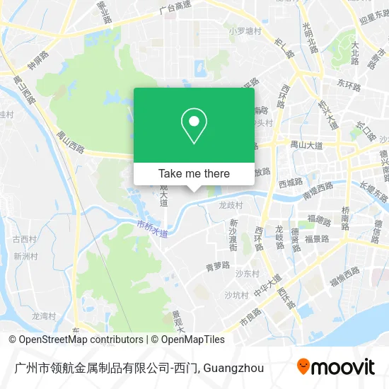 广州市领航金属制品有限公司-西门 map