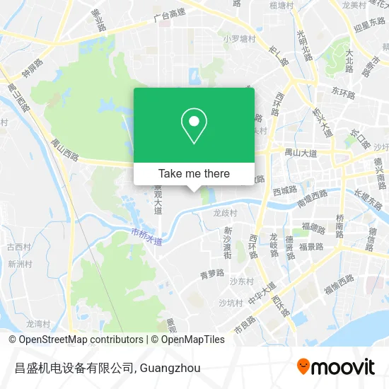 昌盛机电设备有限公司 map