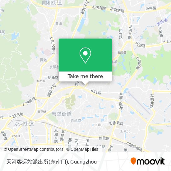 天河客运站派出所(东南门) map