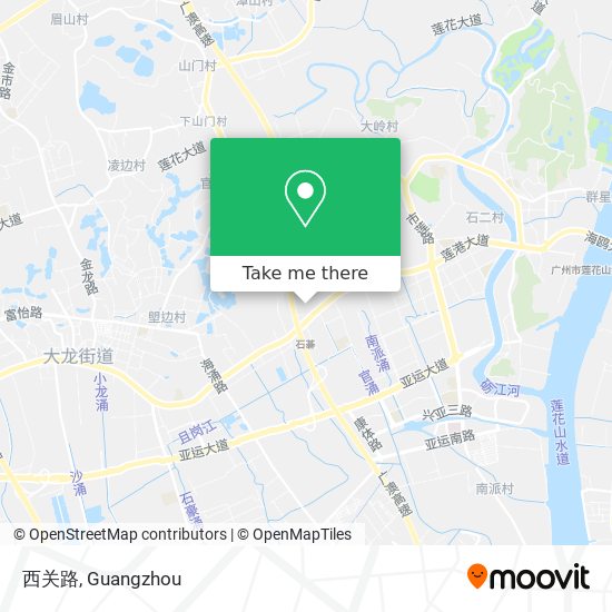 西关路 map