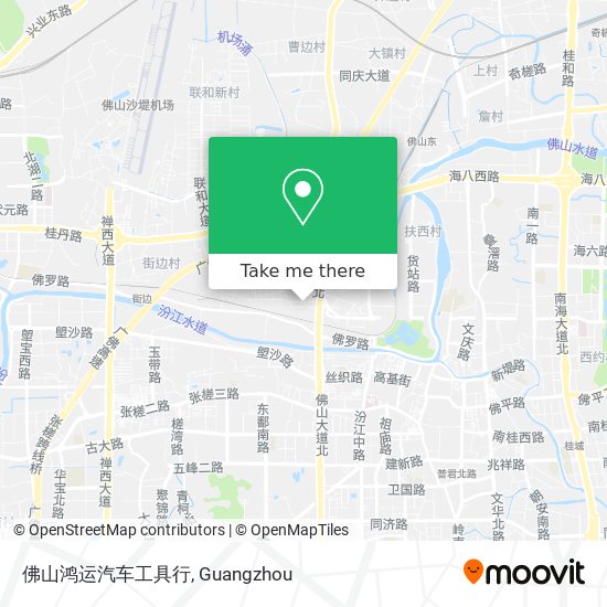 佛山鸿运汽车工具行 map